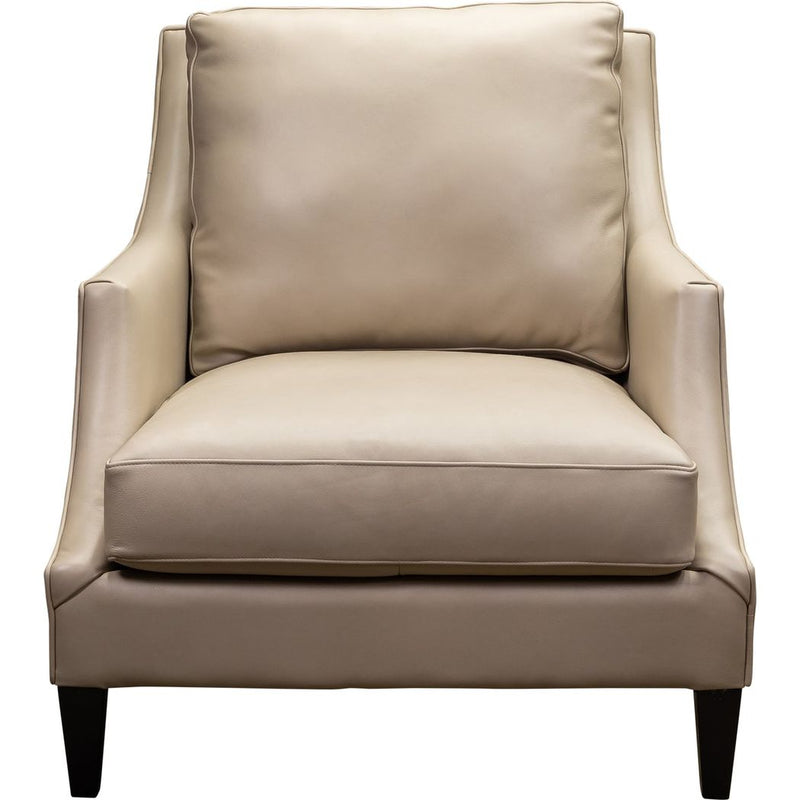 Jane Classic Design Leather Chair-Club Chairs-Olivia + Quinn-LOOMLAN