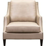 Jane Classic Design Leather Chair-Club Chairs-Olivia + Quinn-LOOMLAN