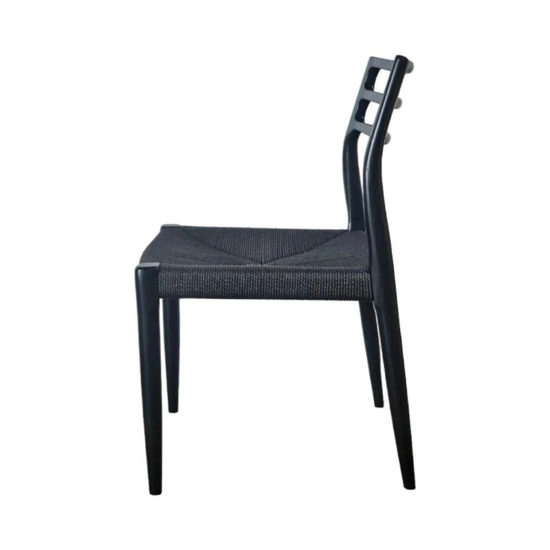 Java Rope Armless Dining Chair-Dining Chairs-LH Imports-LOOMLAN