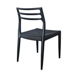 Java Rope Armless Dining Chair-Dining Chairs-LH Imports-LOOMLAN