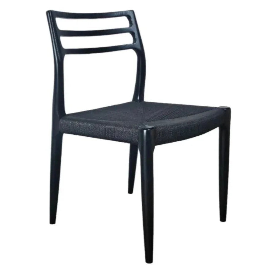 Java Building Chairs Java Rope Armless Dining Chair -- Ash Wood | LOOMLAN