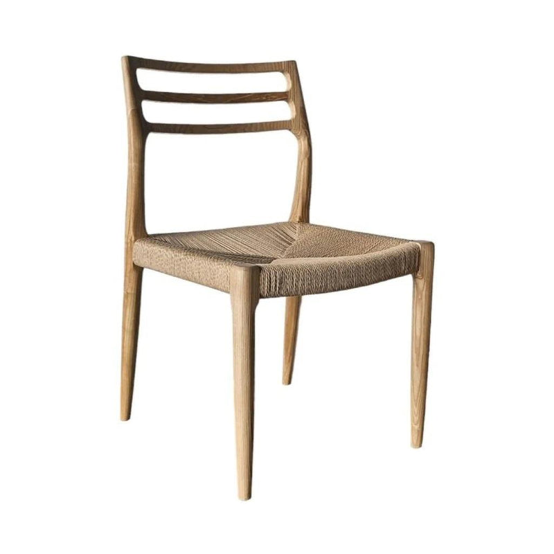 Java Rope Armless Dining Chair-Dining Chairs-LH Imports-Natural-LOOMLAN