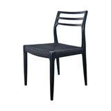 Java Rope Upholstered Armless Dining Chair