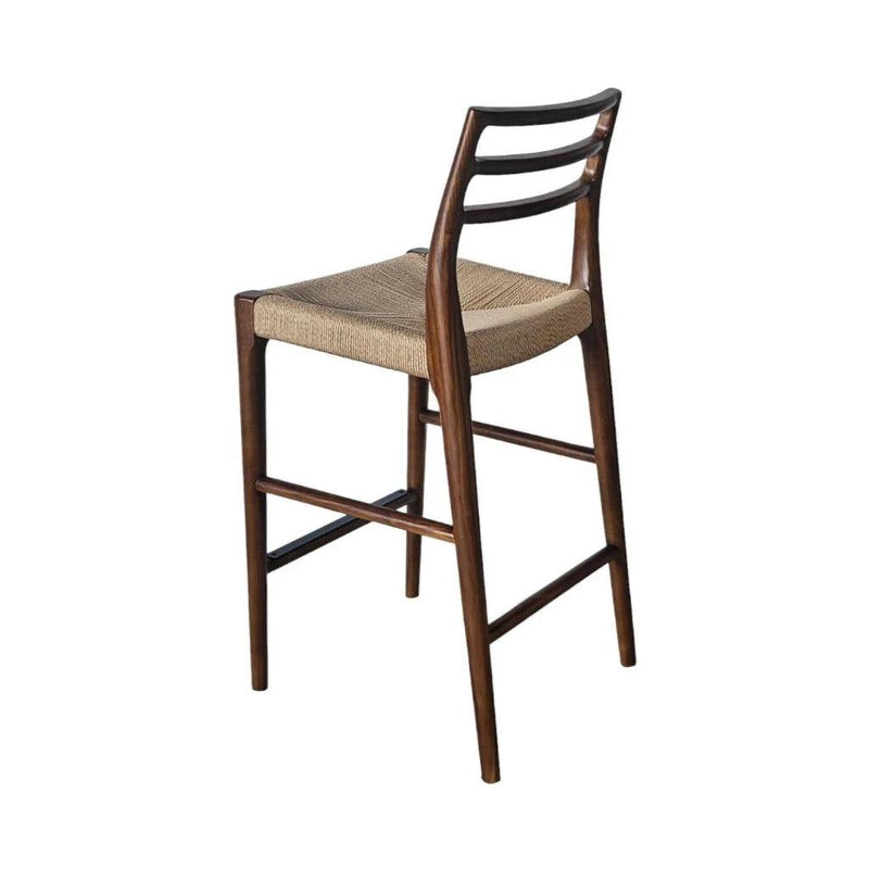 Java Rope Upholstered Counter Stool