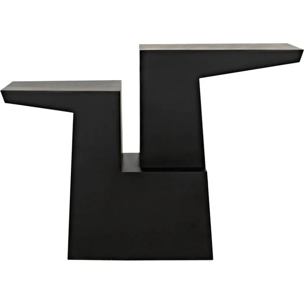 Jazz Console, Black Steel - LOOMLAN - Noir - Console Tables