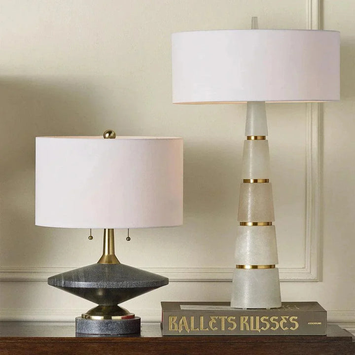 Jebel Table Lamp - LOOMLAN - Currey & Co - Table Lamps
