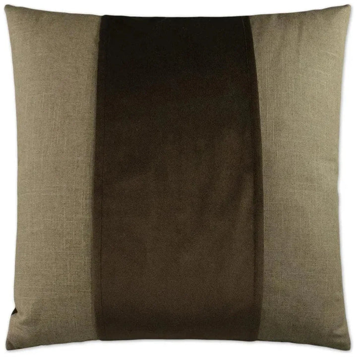 Jefferson Band Brown Large Throw Pillow Insert - LOOMLAN - D.V. Kap - Throw Pillows