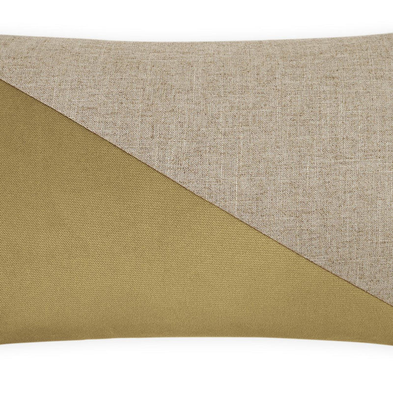 Jefferson Lumbar Pillow - Maize-Throw Pillows-D.V. KAP-LOOMLAN