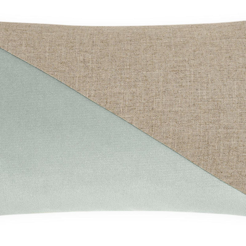 Jefferson Lumbar Pillow - Mist-Throw Pillows-D.V. KAP-LOOMLAN