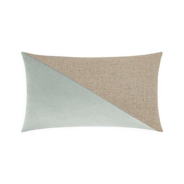 Jefferson Lumbar Pillow - Mist-Throw Pillows-D.V. KAP-LOOMLAN