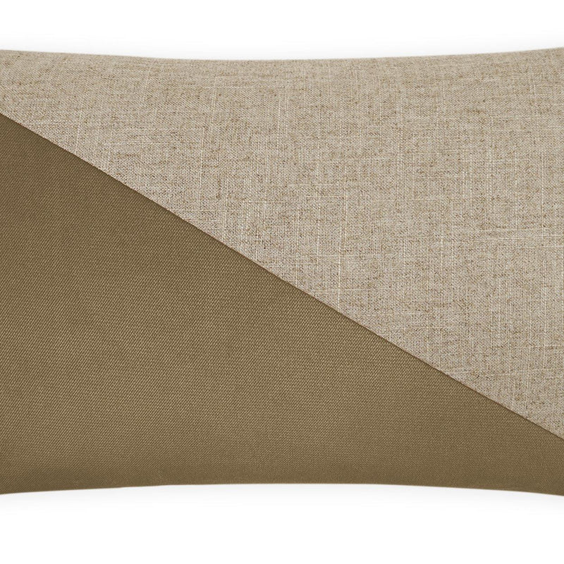 Jefferson Lumbar Pillow - Otter-Throw Pillows-D.V. KAP-LOOMLAN