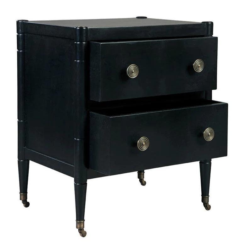 Jefferson Wooden Black Chest