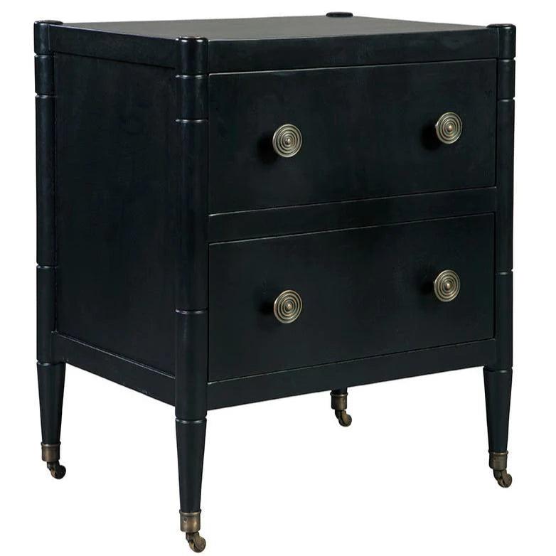 Jefferson Wooden Black Chest