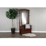 Jenni Bench Hall Tree Mirror Bench Storage