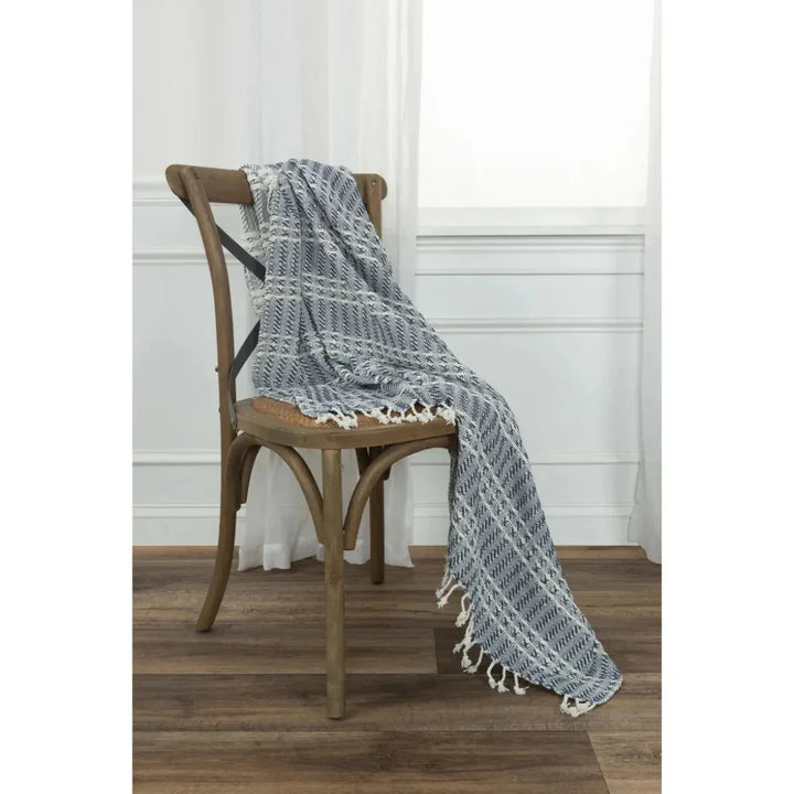 Jenny Handloomed Soft Cotton Throw Blanket - LOOMLAN - LOOMLAN - Throw Blankets