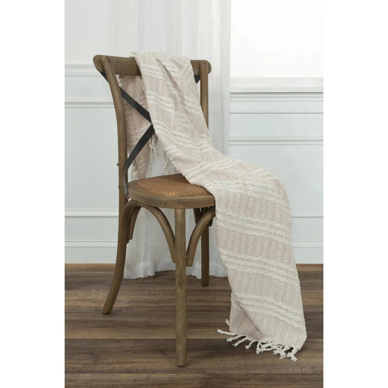 Jenny Handloomed Soft Cotton Throw Blanket