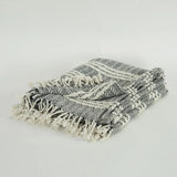 Jenny Handloomed Soft Cotton Throw Blanket