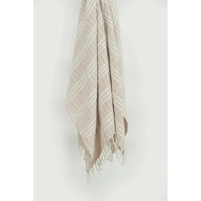 Jenny Handloomed Soft Cotton Throw Blanket