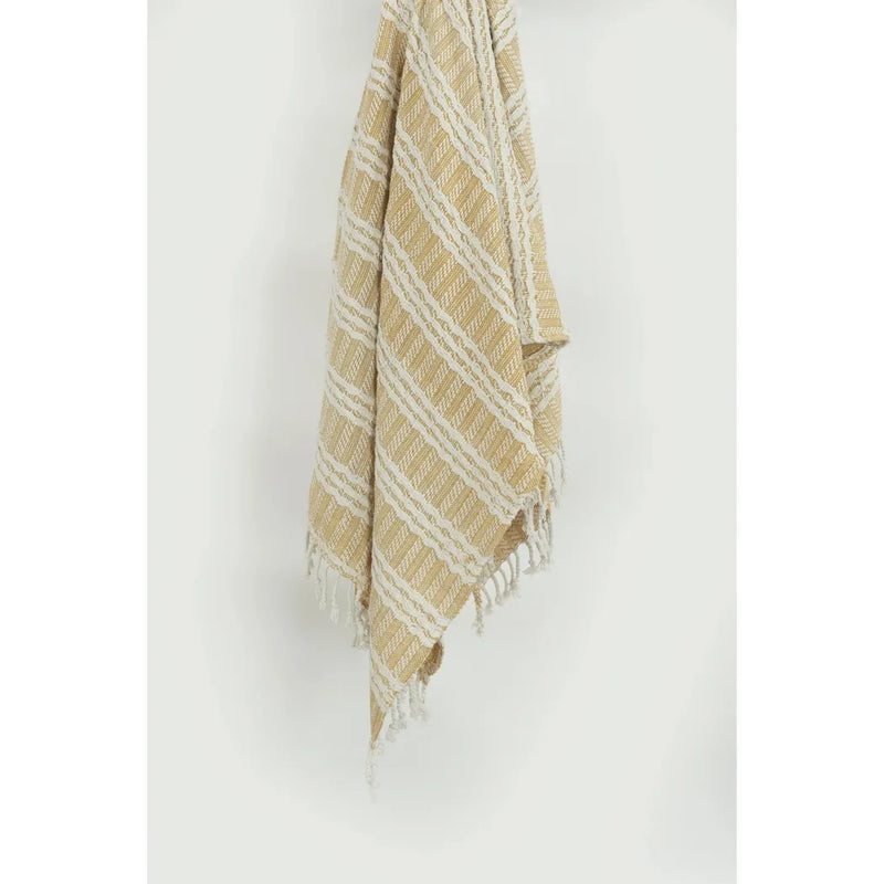 Jenny Handloomed Soft Cotton Throw Blanket