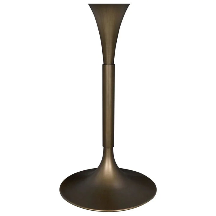 Jman Industrial Steel Base Round Bar Table - LOOMLAN - Noir - Bar Tables