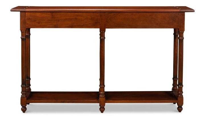 Josephson Wooden Rectangular Console Table - LOOMLAN - Sarreid - Console Tables