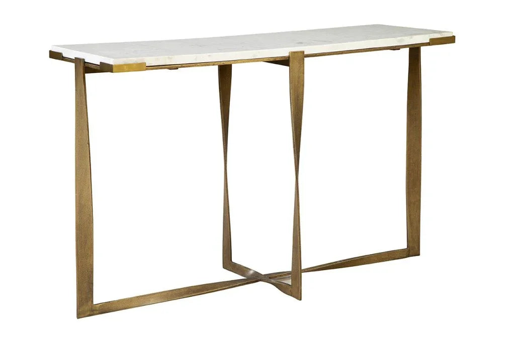 Marble Top Console Table | LOOMLAN