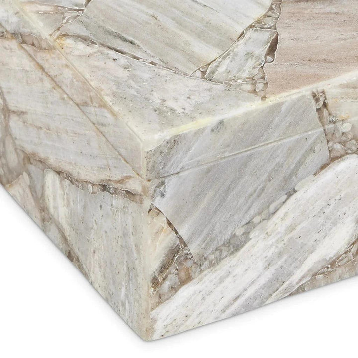 Jossa Aventurine Box - LOOMLAN - Currey & Co - Boxes & Bowls