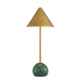 Journey Green Cordless Table Lamp-Table Lamps-Currey & Co-LOOMLAN