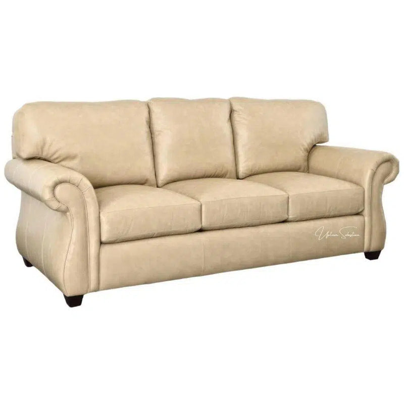 Journey to the Center of Comfort Leather Sofa Sofas & Loveseats LOOMLAN By Uptown Sebastian