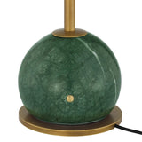 Journey Green & Brass Cordless Rechargeable Table Lamp