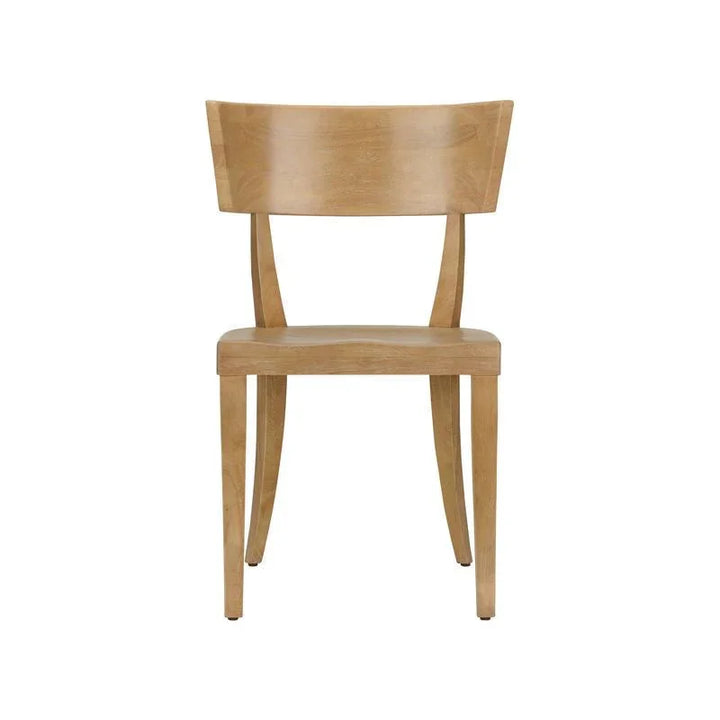 Juhl Natural Wooden Modern Armless Chair (Set of 2) - LOOMLAN - Wildwood - Dining Chairs