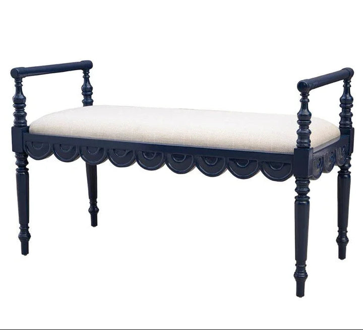 Juliet Performance Linen Bedroom Bench - LOOMLAN - Furniture Classics - Bedroom Benches
