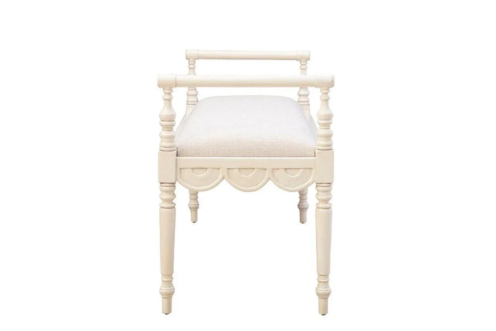 Juliet Performance Linen Bedroom Bench - LOOMLAN - Furniture Classics - Bedroom Benches