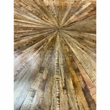 Jumbo Rustic Credenza Handmade Sunburst