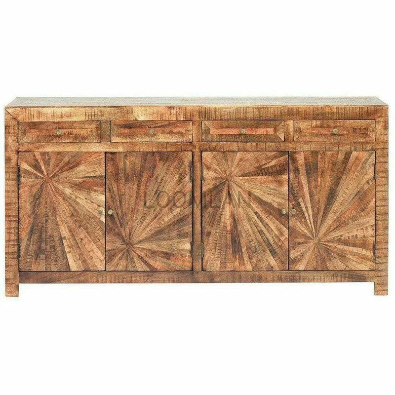 Jumbo Rustic Sideboard Buffet with Drawers