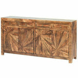 Jumbo Rustic Sideboard Buffet with Drawers