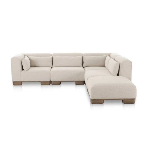 June Dream Oatmeal Modular Sectional