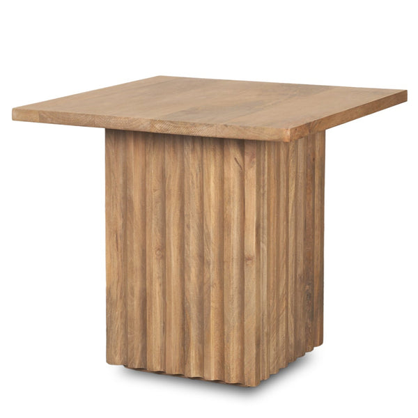 June Wooden Square Side Table
