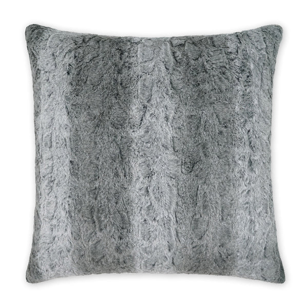 Juneau Pillow - Charcoal-Throw Pillows-D.V. KAP-LOOMLAN