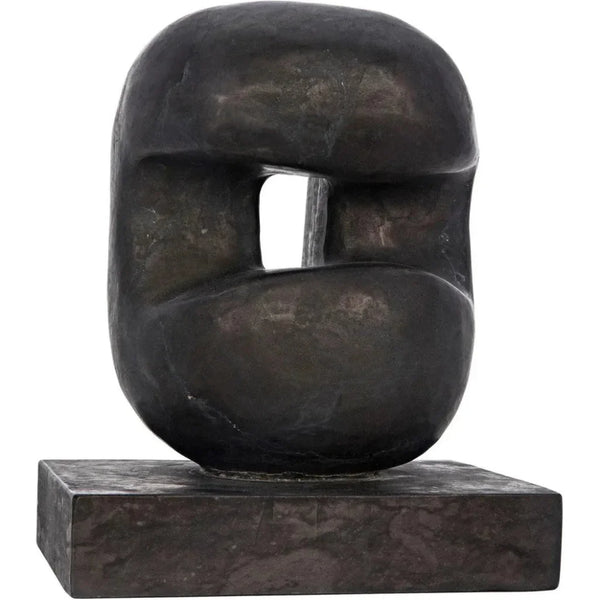 Juno Marble Black Sculpture - LOOMLAN - Noir - Statues & Sculptures