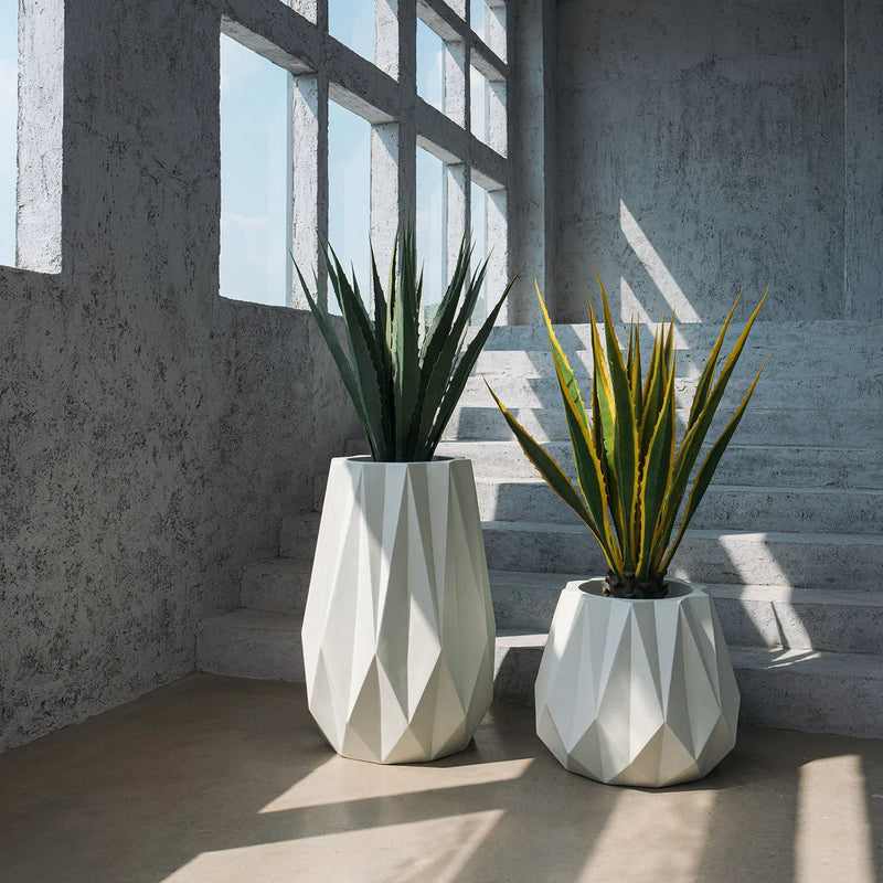 Tulip Modern Designed Outdoor Fiberglass Planter