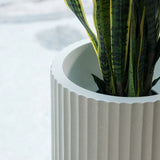 Nudrop  Elegant Designed Outdoor Fiberglass Pin Planter