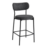 Kai Performance Fabric Counter Stool-Counter Stools-LH Imports-Chunky Grey-LOOMLAN