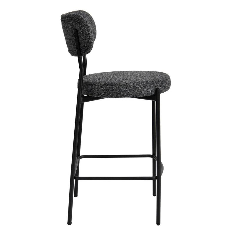 Kai Polyester Upholstered Counter Stool