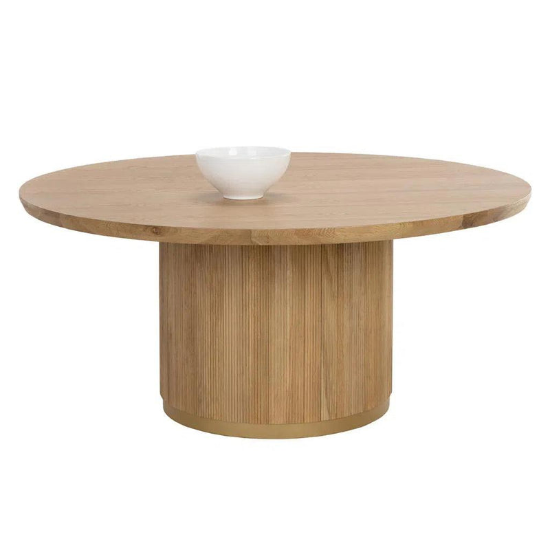 Kalla Wooden Round Dining Table