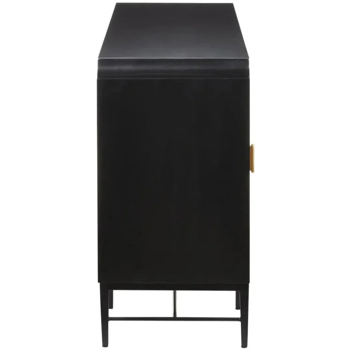 Kallista Taupe Credenza - LOOMLAN - Currey & Co - Sideboards