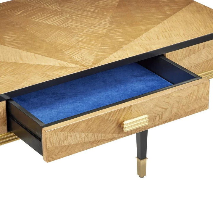 Kallista Writing Desk-Home Office Desks-Currey & Co-LOOMLAN