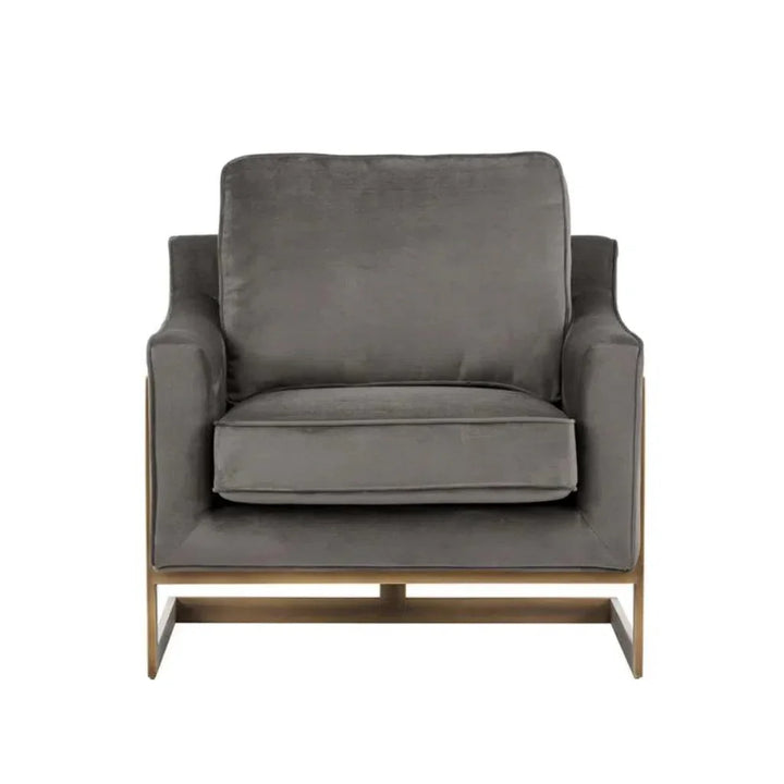 Kalmin Fabric Lounge Chair - LOOMLAN - SUNPAN - Club Chairs