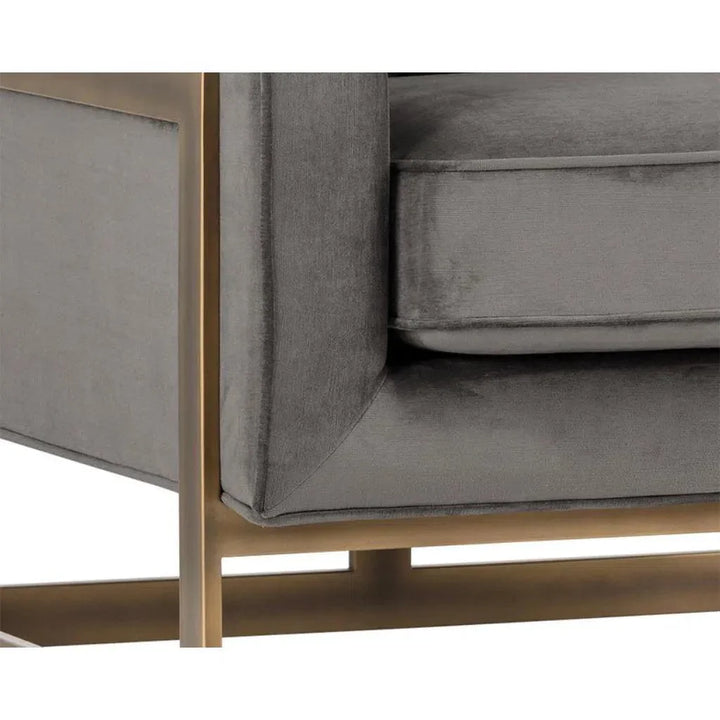 Kalmin Fabric Lounge Chair - LOOMLAN - SUNPAN - Club Chairs