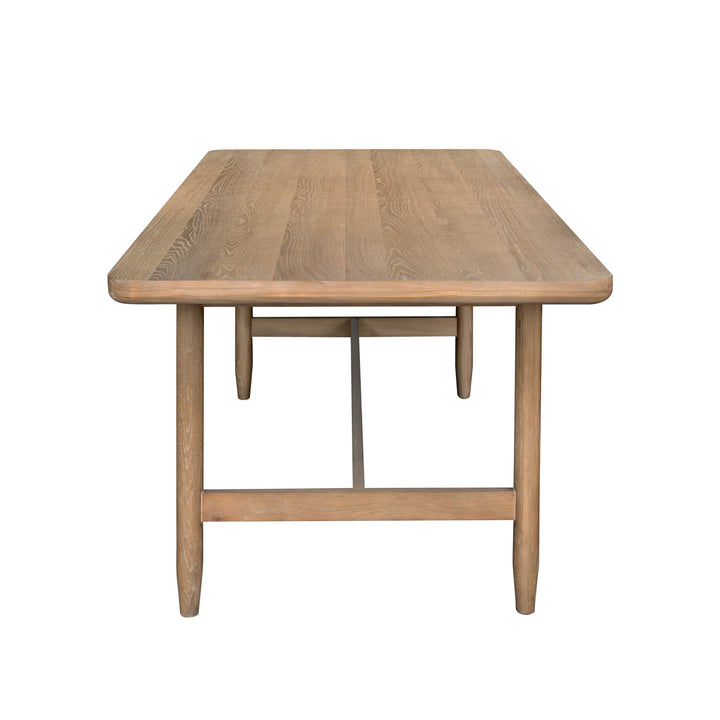 Kamelia Rectangular Dining Table-Dining Tables-LH Imports-LOOMLAN